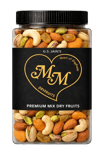 Premium mix dry fruits jar